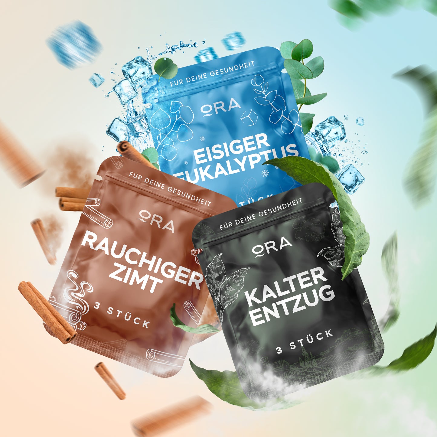 3er Set (Zimt, Eukalyptus, Entzug)